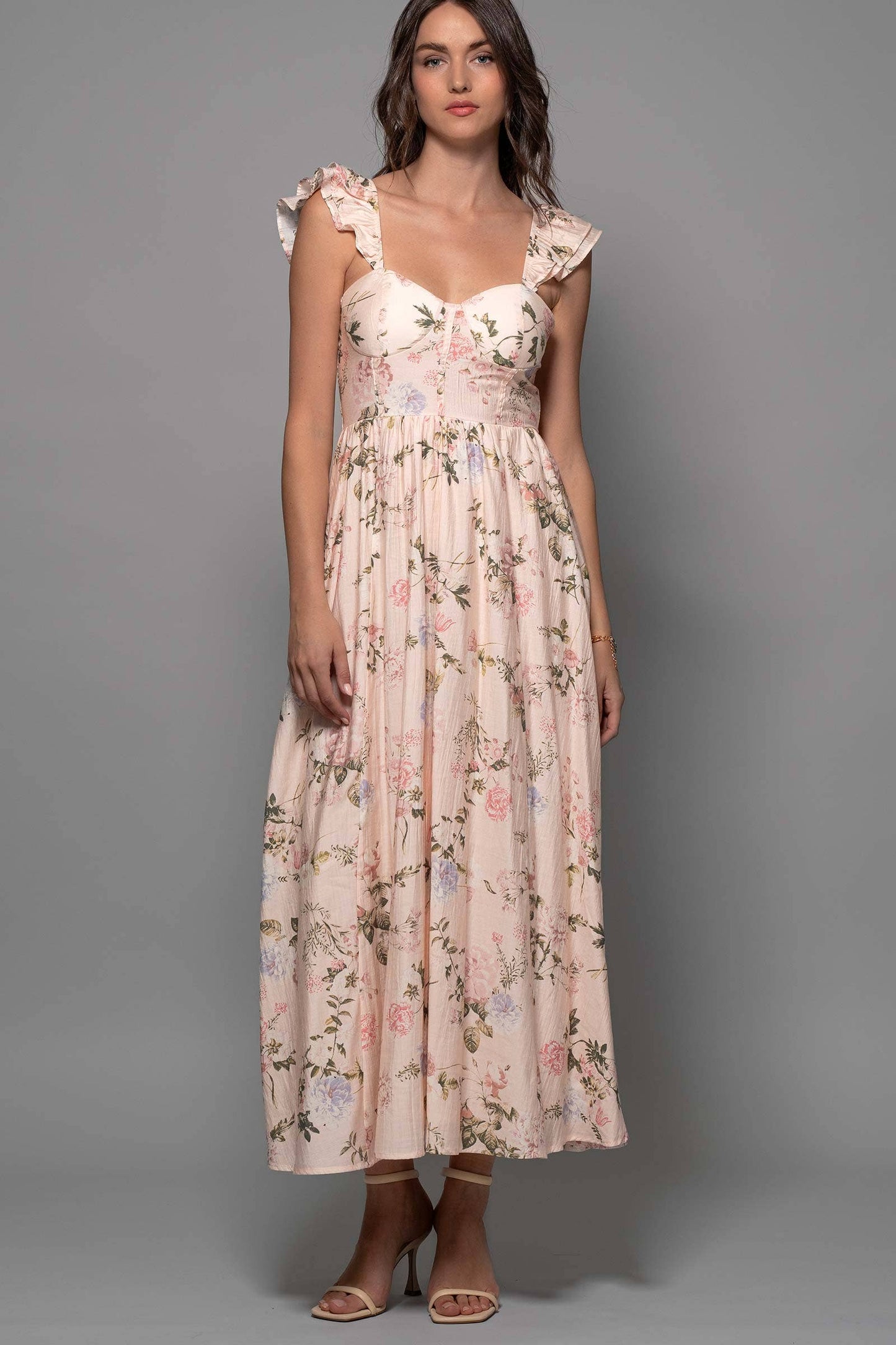 Floral Blush Easter Dress