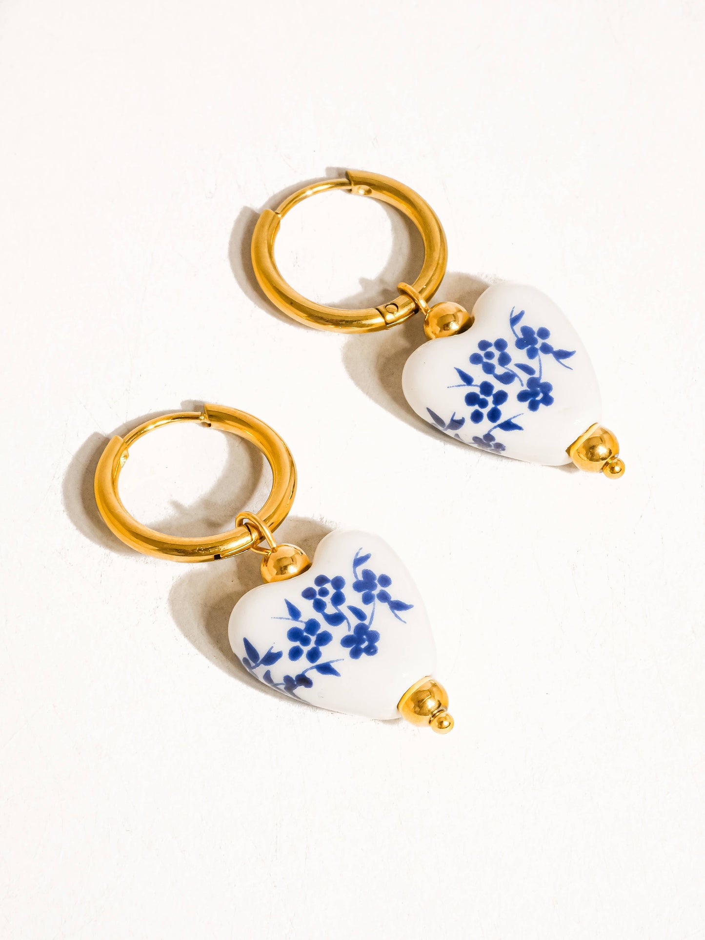 Ceramic Floral Earring