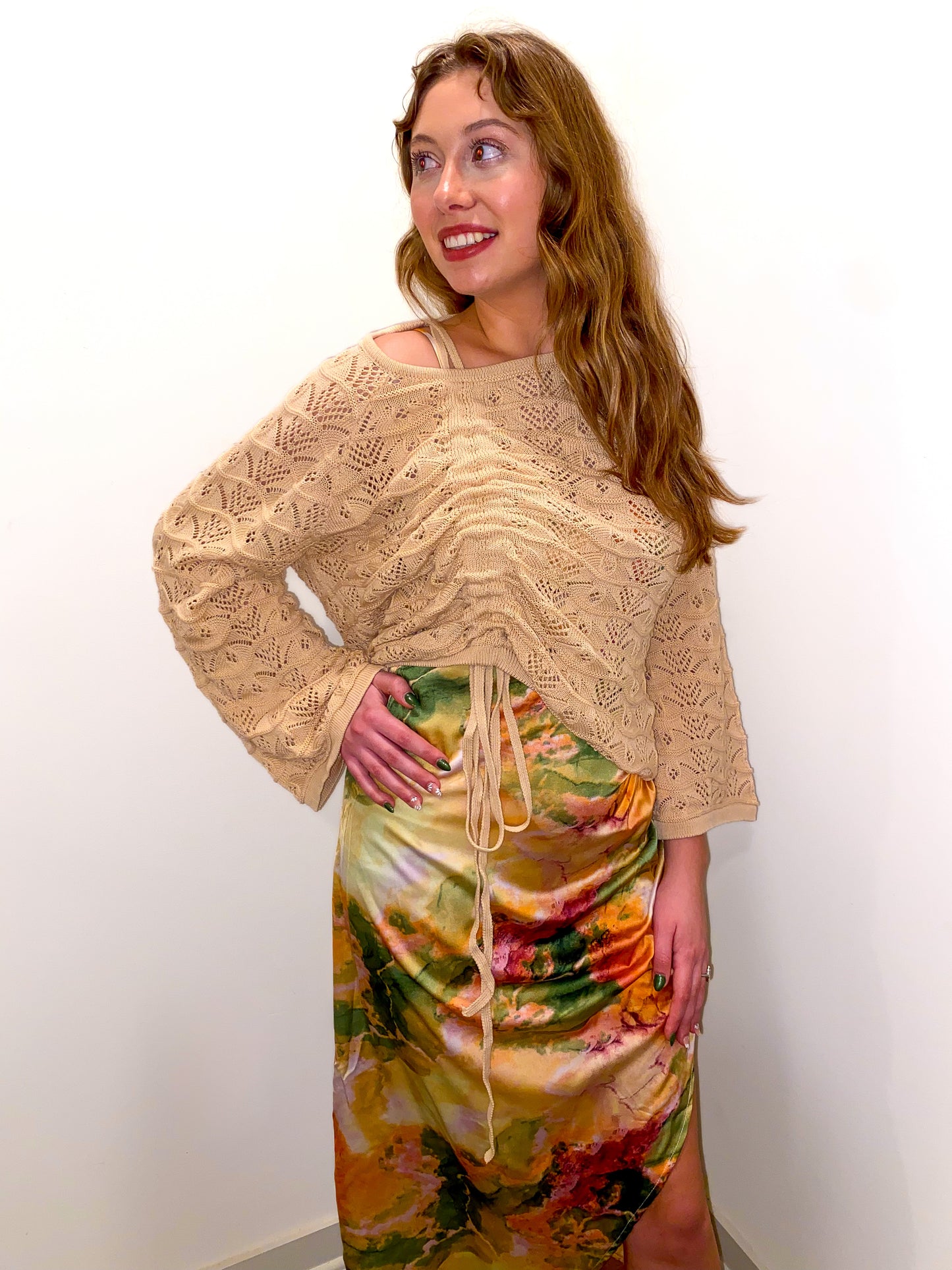 Primrose Satin Dress