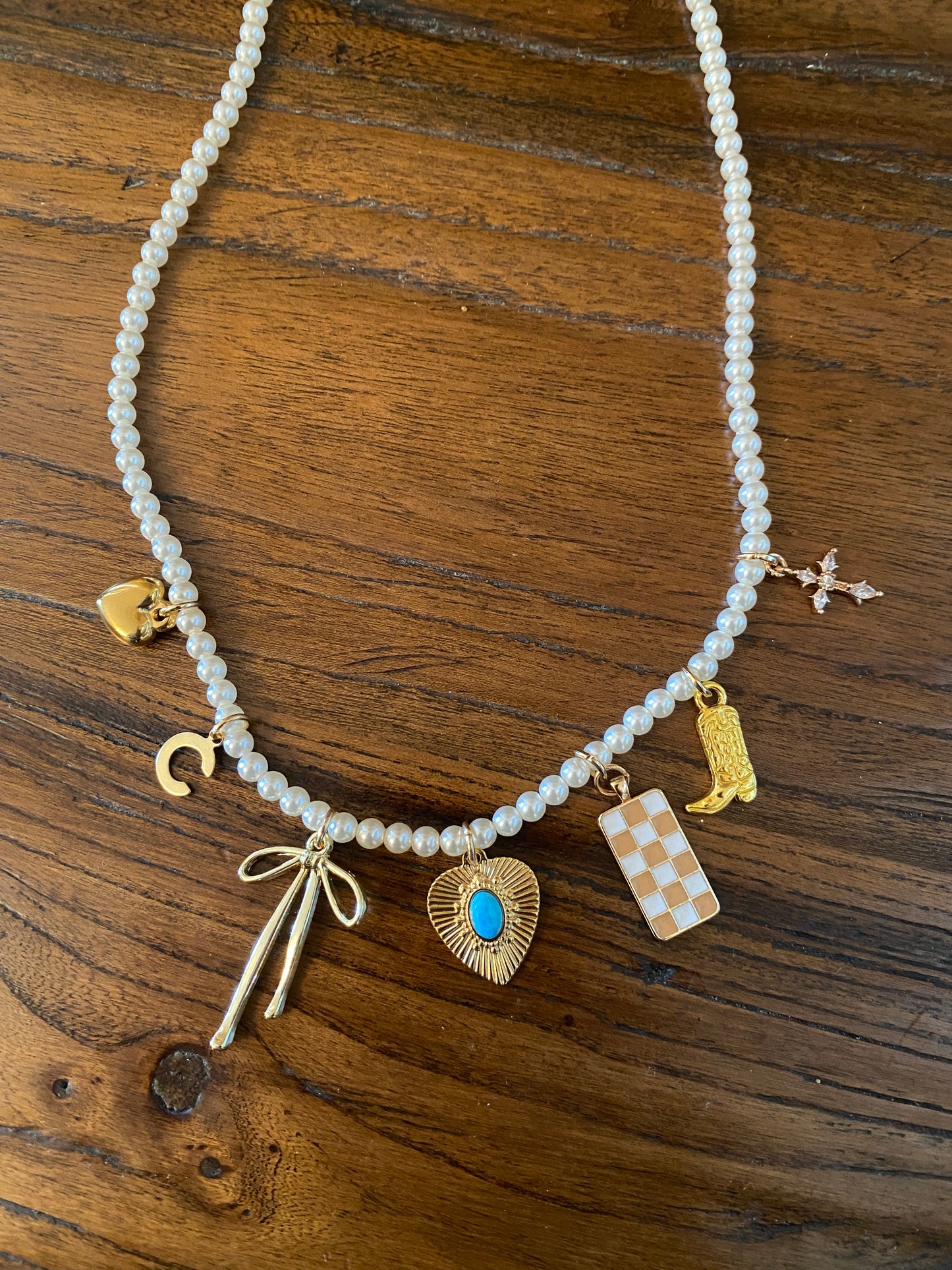 Charm Bar Necklace