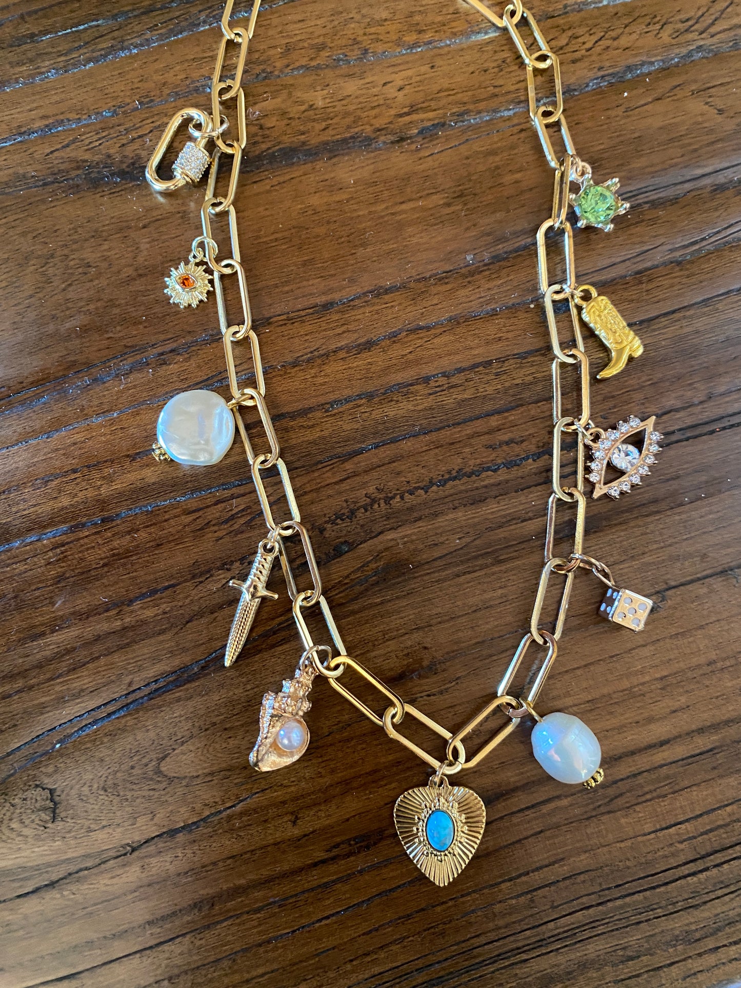 Charm Bar Necklace