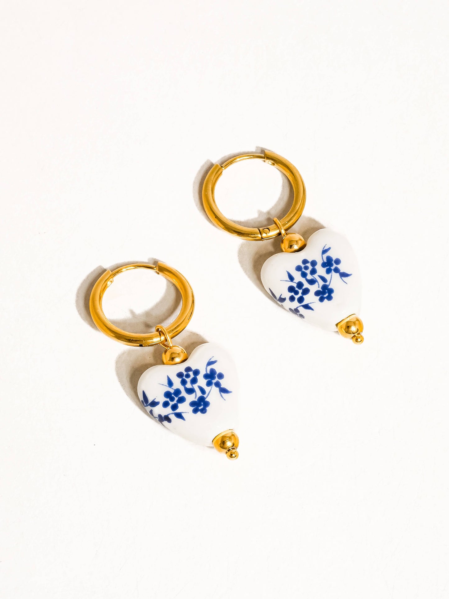 Ceramic Floral Earring