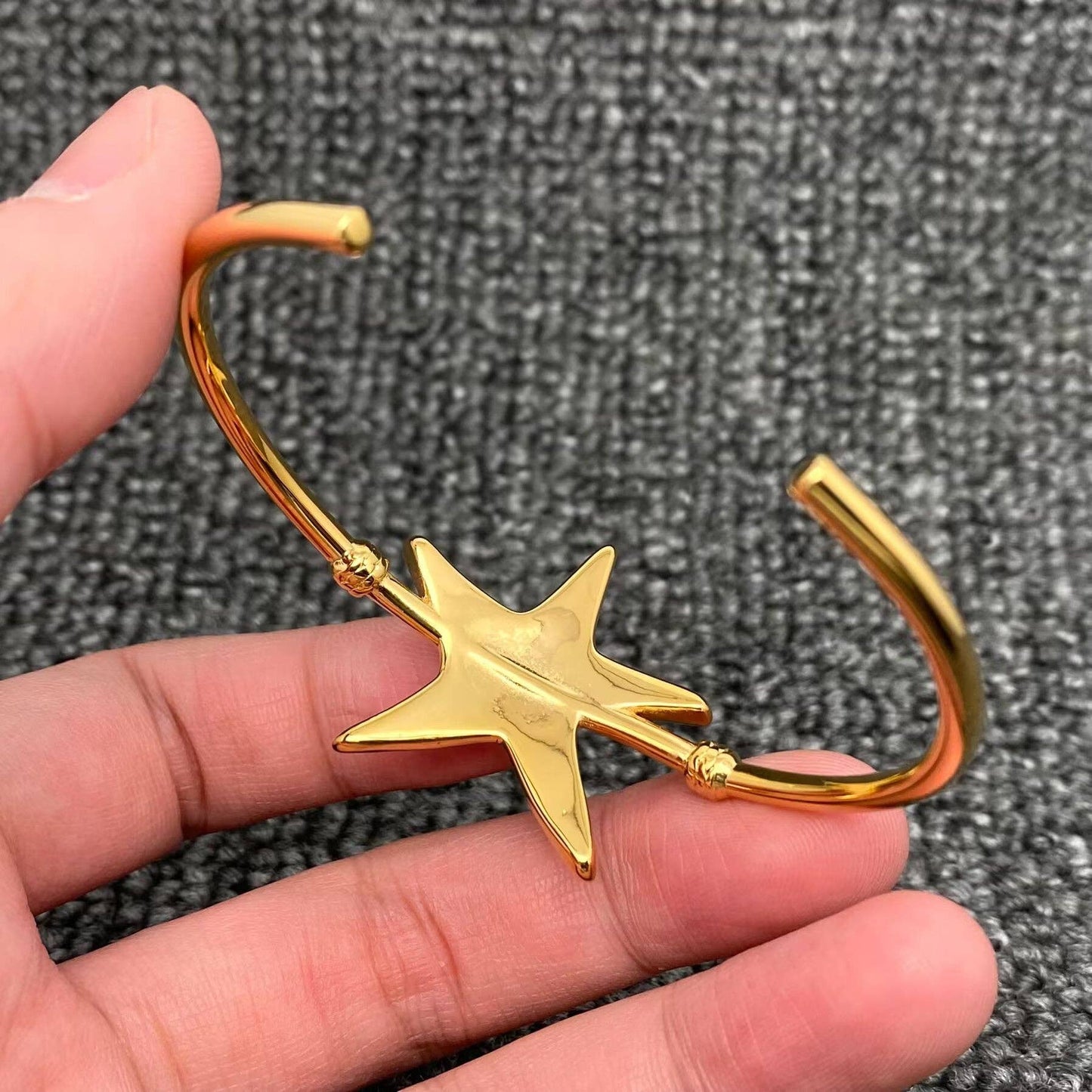 Starfish Cuff Bangle