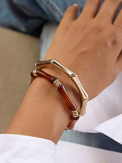 Bamboo Bangle Set