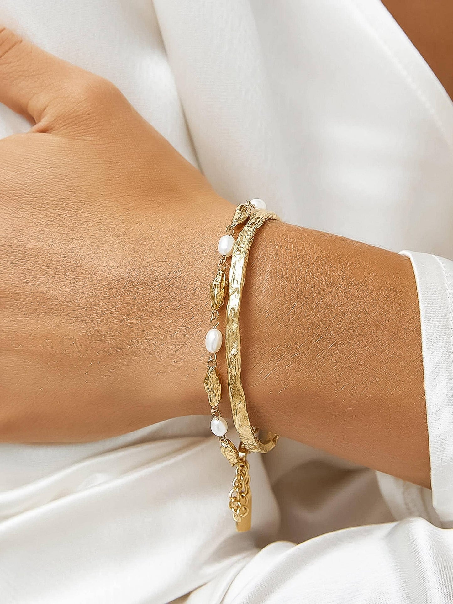 Textured Thin Bangle