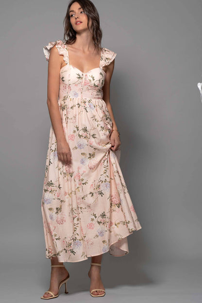 Floral Blush Easter Dress