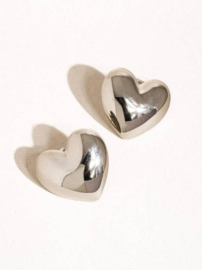 Chantilly Heart Stud