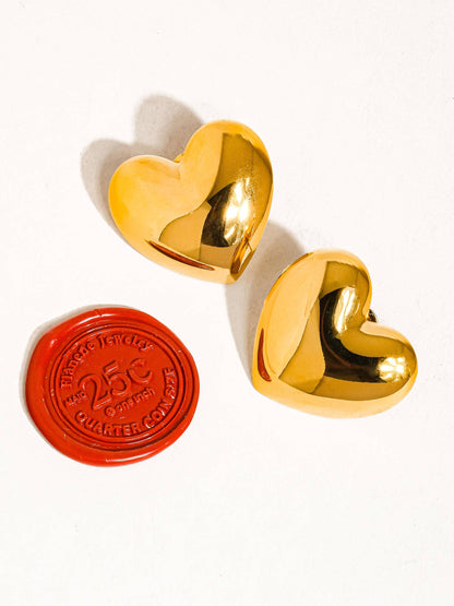Chantilly Heart Stud