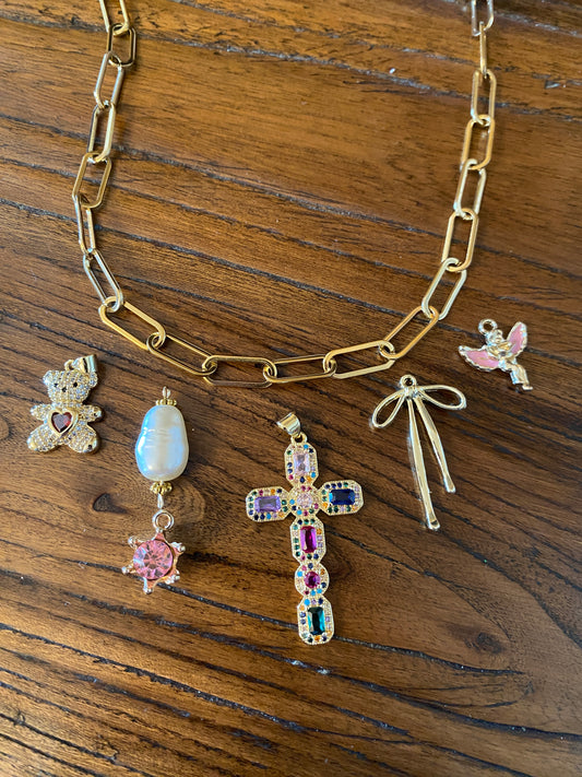 Charm Bar Necklace