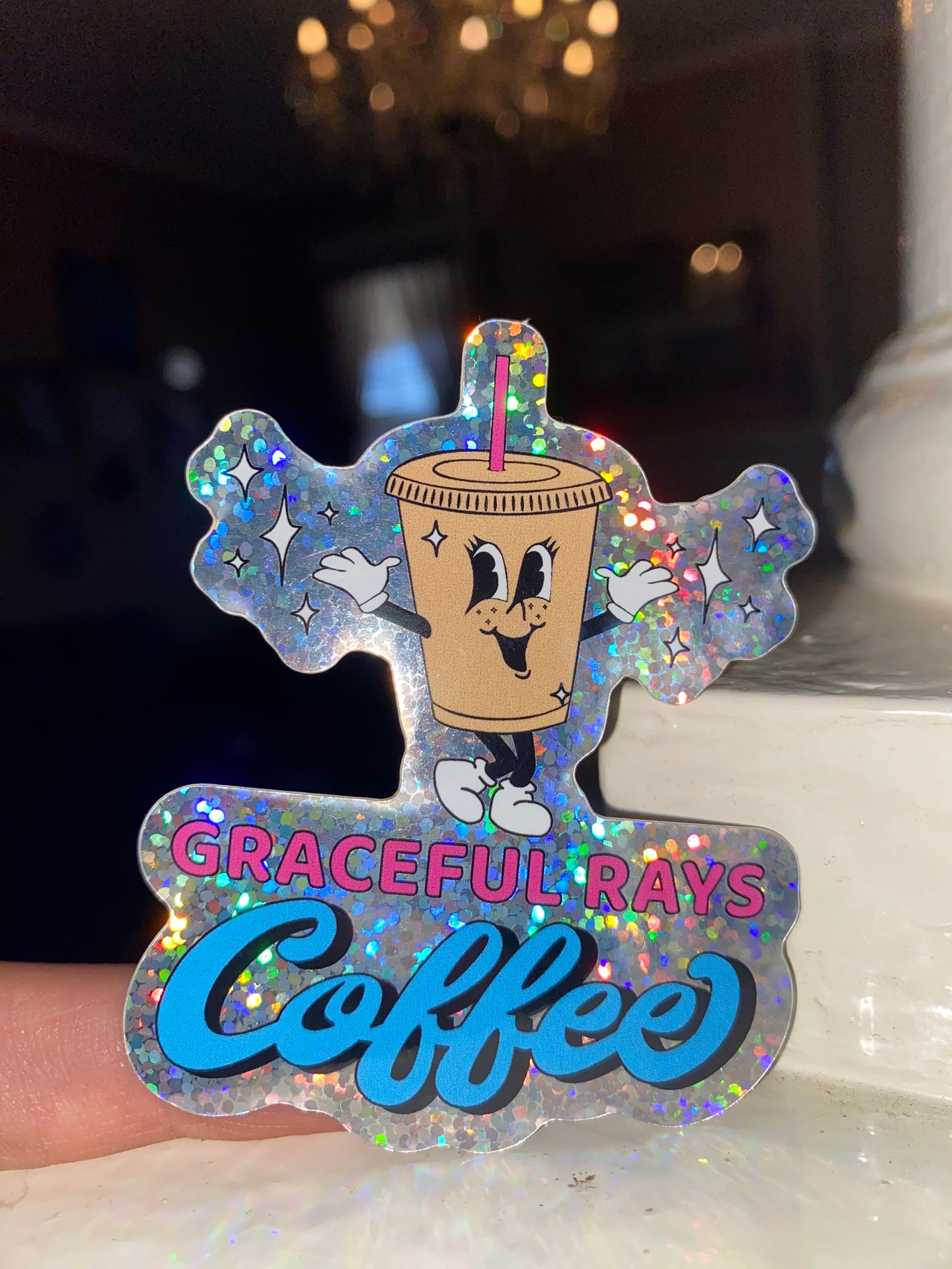 Iced Coffee Sticker