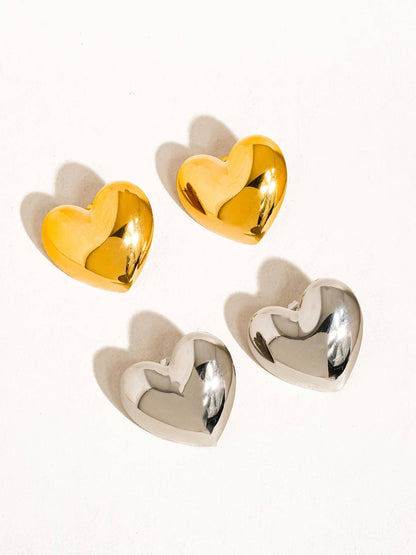 Chantilly Heart Stud