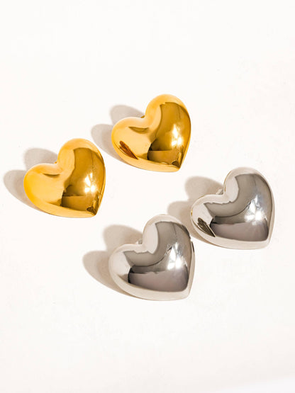 Chantilly Heart Stud
