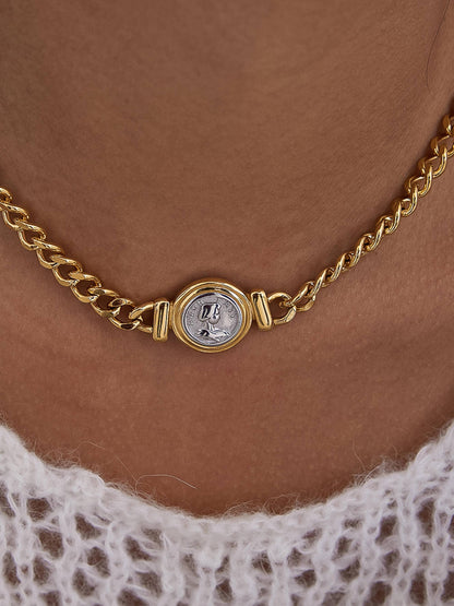 Parisse Coin Necklace